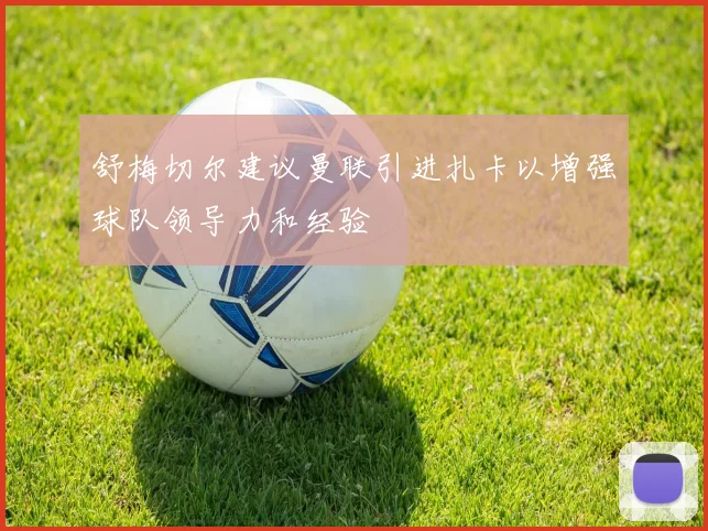 舒梅切尔建议曼联引进扎卡以增强球队领导力和经验